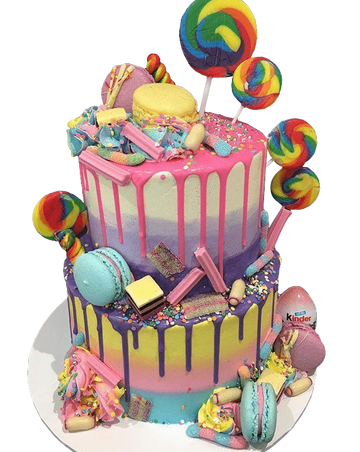 Cake Creations by Kate™ SpecialityCakes 2-Tier Candy Wonderland Speciality Cake